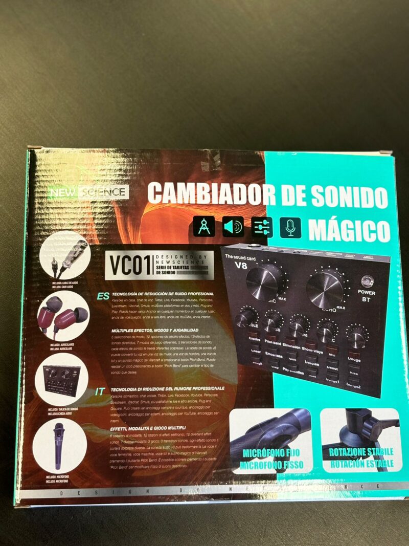 Tarjeta de sonido con microfono - Imagen 2